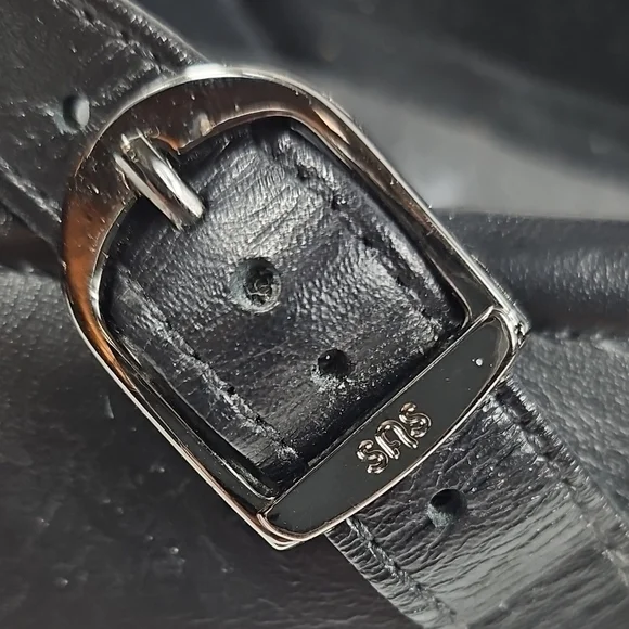 SAS Tripad Comfort Maria Leather Black Buckle Strap Round Toe Mary Jane Flat - Picture 10 of 16